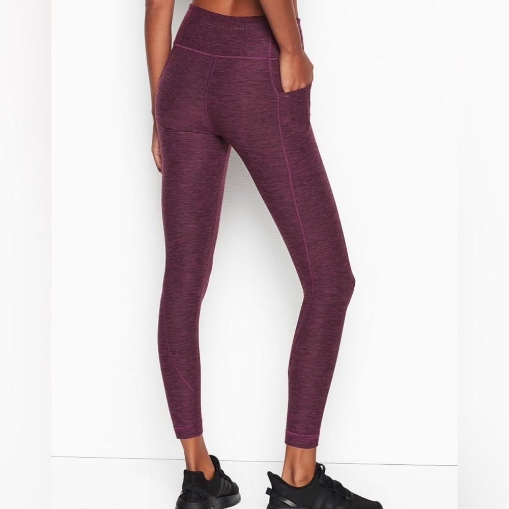 Victoria's Secret Incredible Legging Marled Heather Violet Size 6